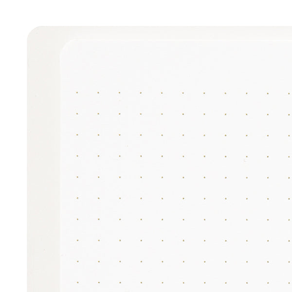 White Dot Grid Ring A5 Notebook · Midori