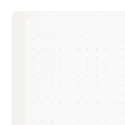 White Dot Grid Ring A5 Notebook · Midori