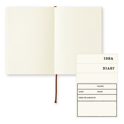 A7 Blank MD Notebook