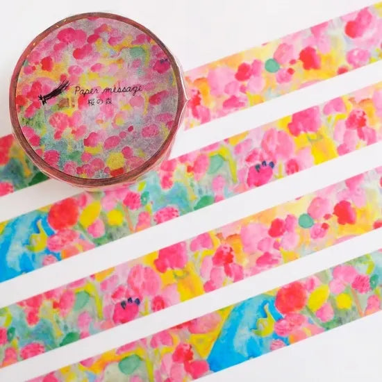 Sakura no Mori Washi Tape · Paper Message