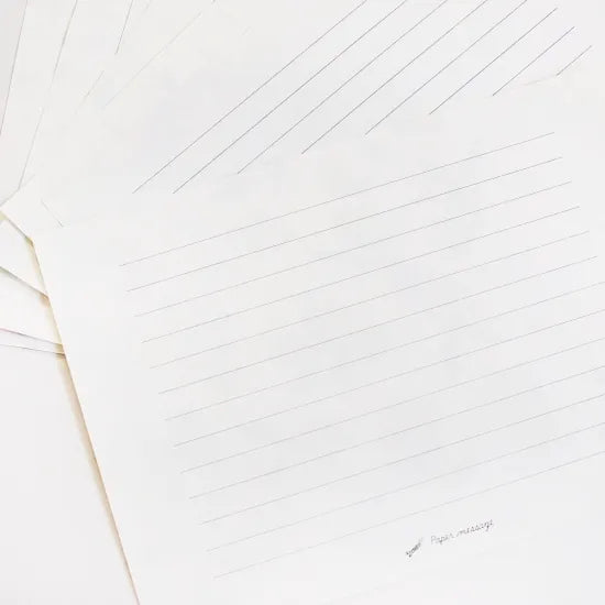 Lemon and Sloth Letter Set · Paper Message