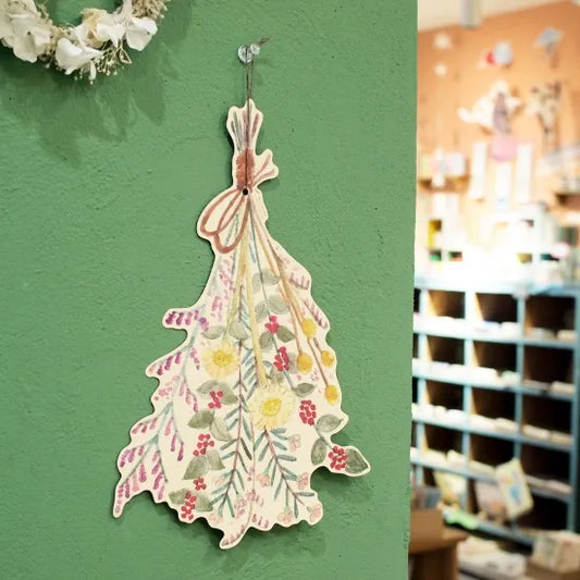 Bouquet Hanging Swag Card - Large · Paper Message