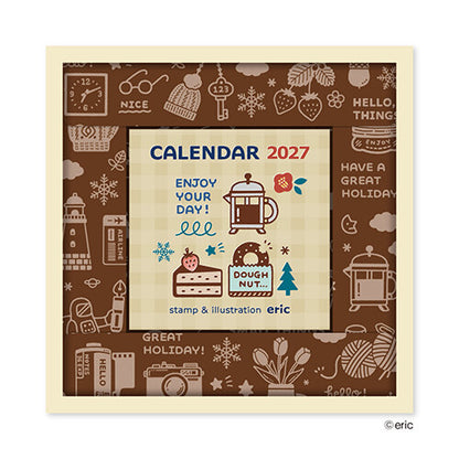 2027 eric small things Daily Color Calendar