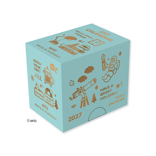 2027 eric small things Mini Daily Calendar