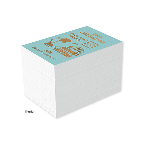 2027 eric small things Mini Daily Calendar