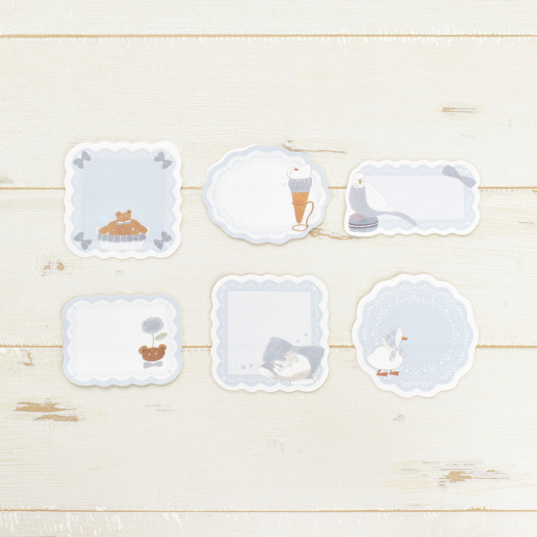 Tobimatsu Shoichiro Blue Favorite Flake Sticky Notes · Papier Platz
