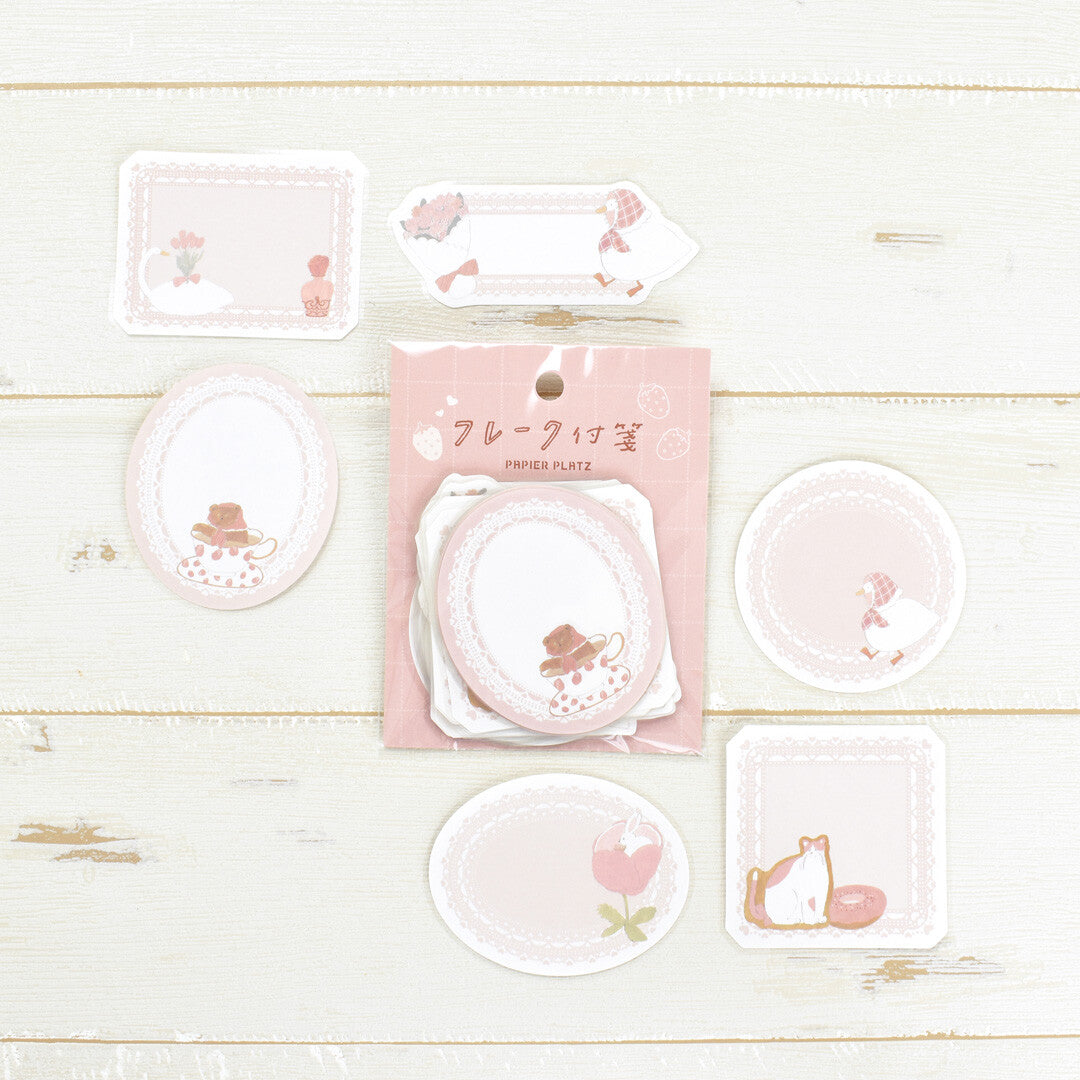 Tobimatsu Shoichiro Pink Favorites Flake Sticky Notes · Papier Platz