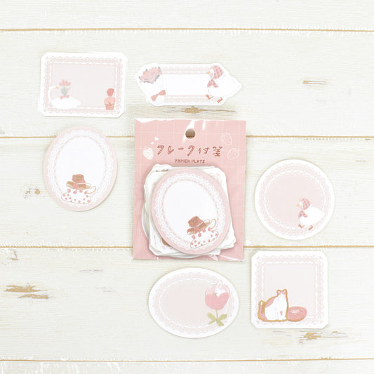 Tobimatsu Shoichiro Pink Favorites Flake Sticky Notes · Papier Platz