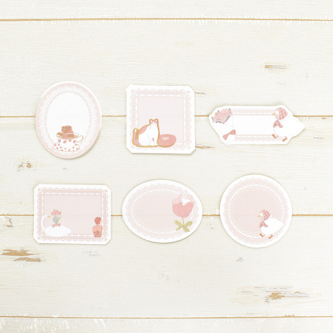 Tobimatsu Shoichiro Pink Favorites Flake Sticky Notes · Papier Platz