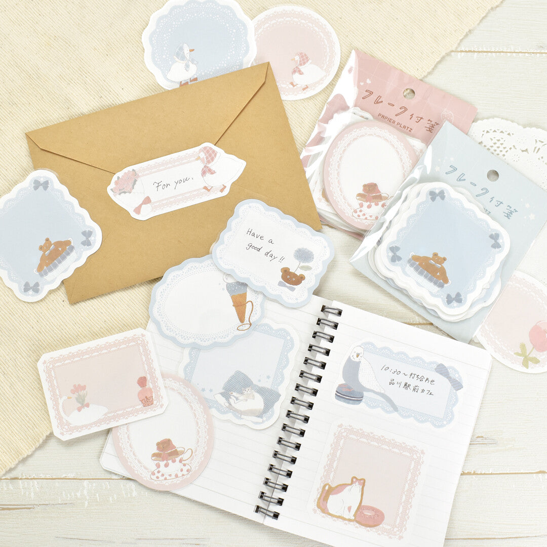 Tobimatsu Shoichiro Pink Favorites Flake Sticky Notes · Papier Platz