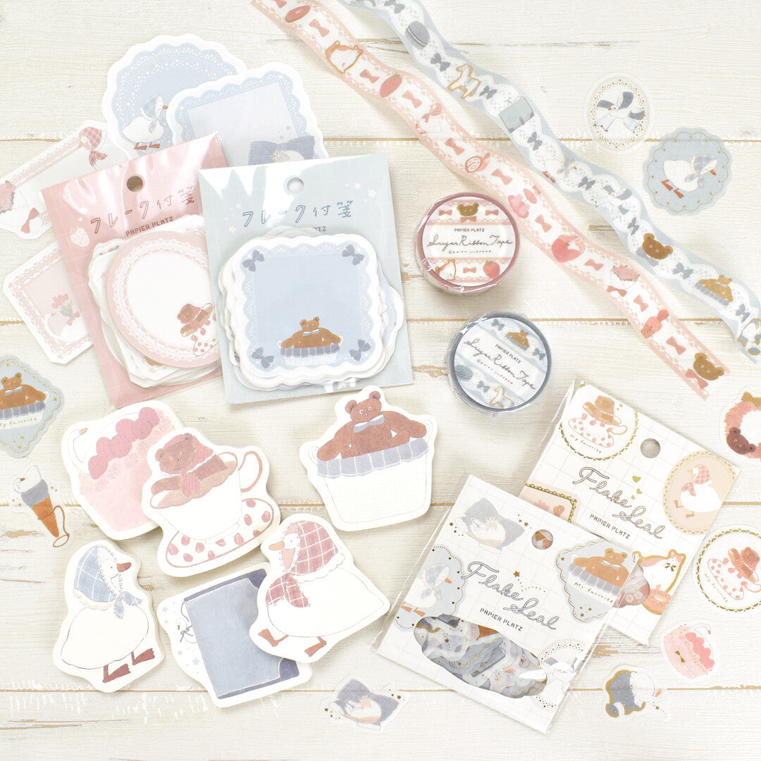 Tobimatsu Shoichiro Blue Favorite Flake Sticky Notes · Papier Platz
