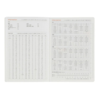 Rollbahn 2026 Beige Pony Monthly Planner Pocket Book 《A6》