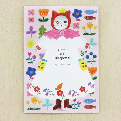 Cat and Onepiece / Aiko Fukawa Letter Pad · Cozyca