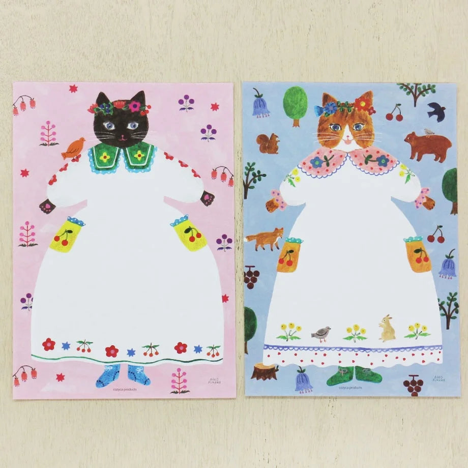 Cat and Onepiece / Aiko Fukawa Letter Pad · Cozyca