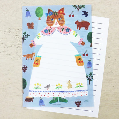 Cat and Onepiece / Aiko Fukawa Letter Pad · Cozyca