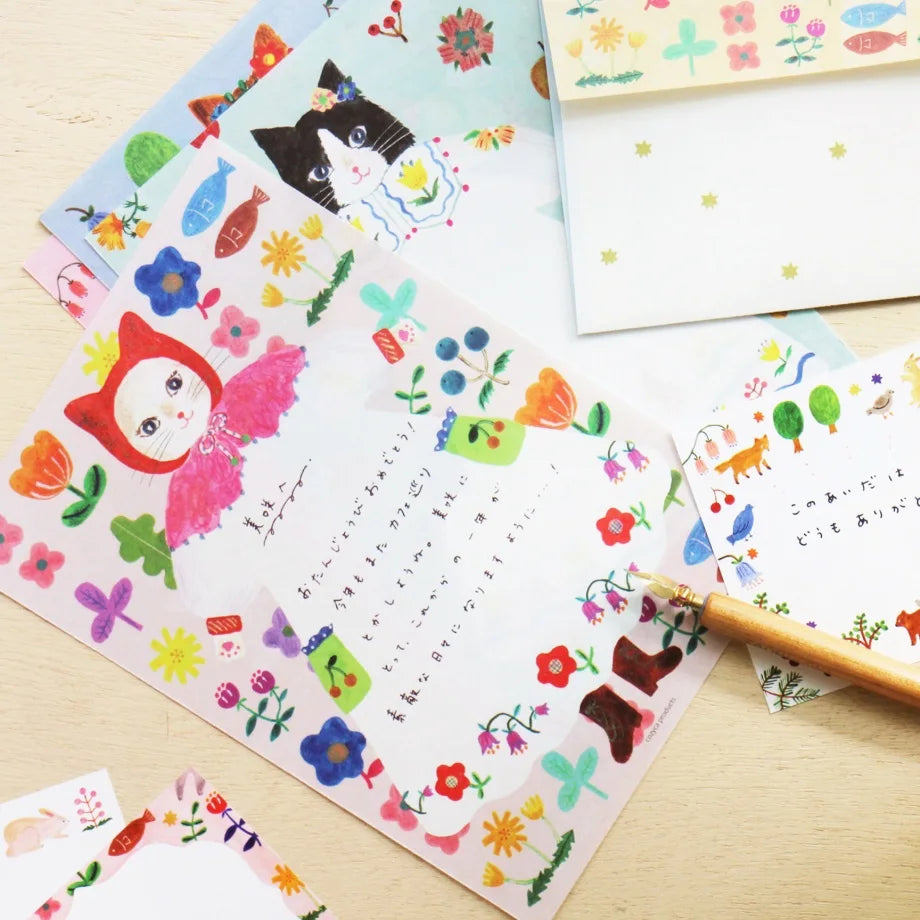 Cat and Onepiece / Aiko Fukawa Letter Pad · Cozyca