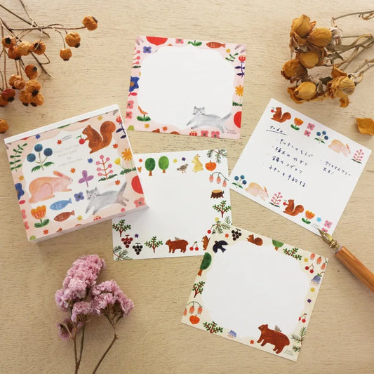 Feel Nature / Aiko Fukawa Memo Pad · Cozyca