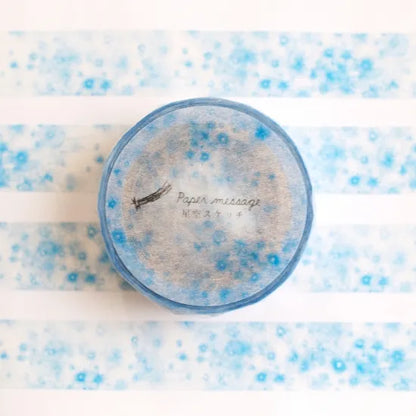 Starry Sky Sketch Washi Tape · Paper Message