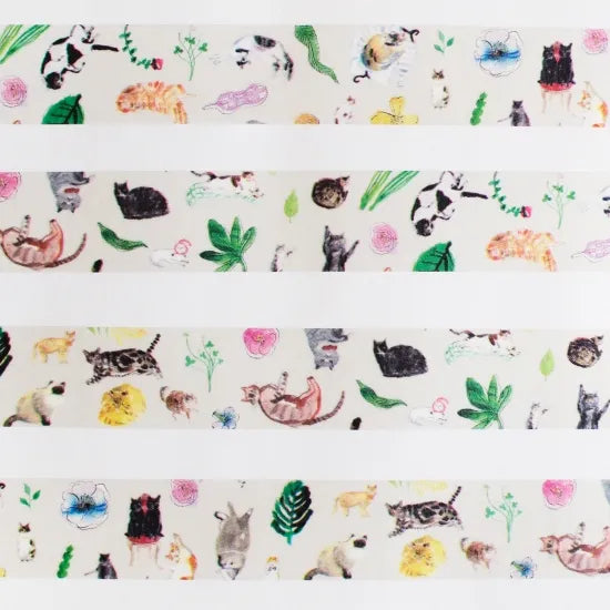 Cat Encyclopedia Washi Tape · Paper Message