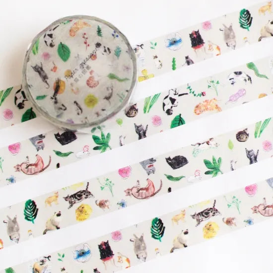 Cat Encyclopedia Washi Tape · Paper Message