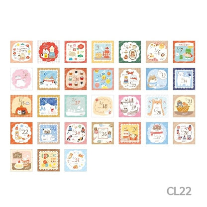 2027 Furakawa Mini Calendar · Furukawashiko