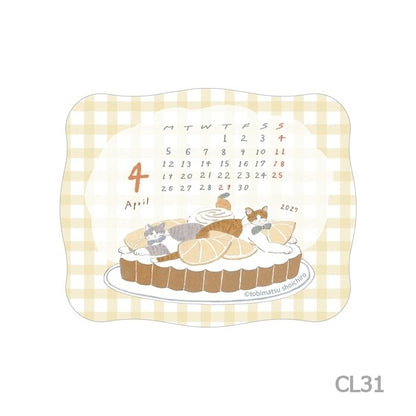 2027 Shoichiro Tobimatsu Sticker Calendar · Furukawashiko