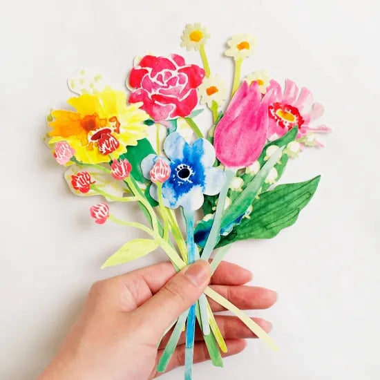 Single Flower Card · Paper Message