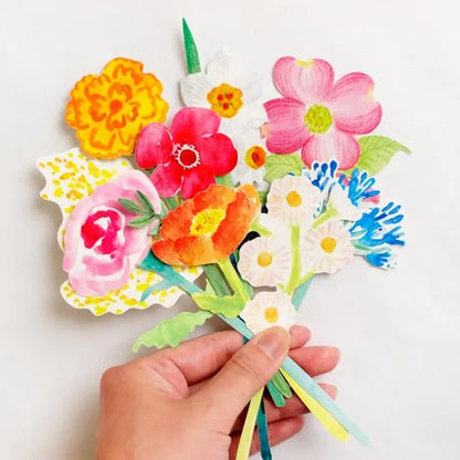 Single Flower Card · Paper Message