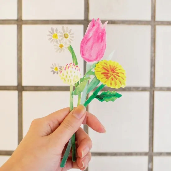 Single Flower Card · Paper Message