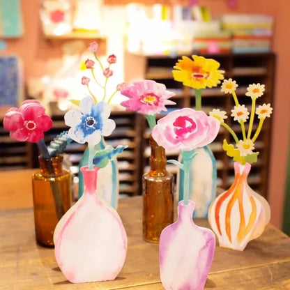 Vase Card · Paper Message