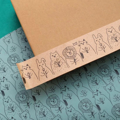 Eco Packing Tape / Animals · Regaro Papiro