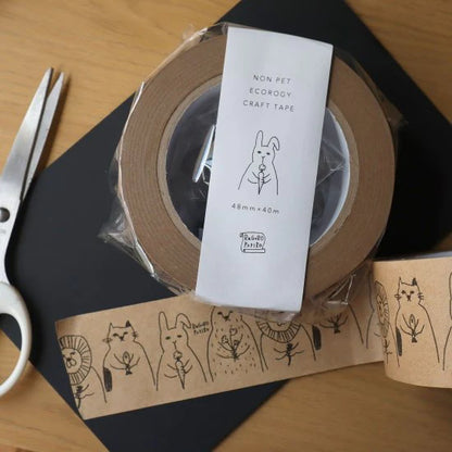 Eco Packing Tape / Animals · Regaro Papiro