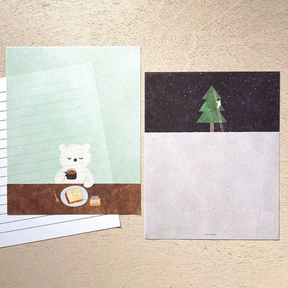 Hoshi Kuma Letter Set / Mariko Fukuoka · Cozyca