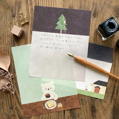 Hoshi Kuma Letter Set / Mariko Fukuoka · Cozyca