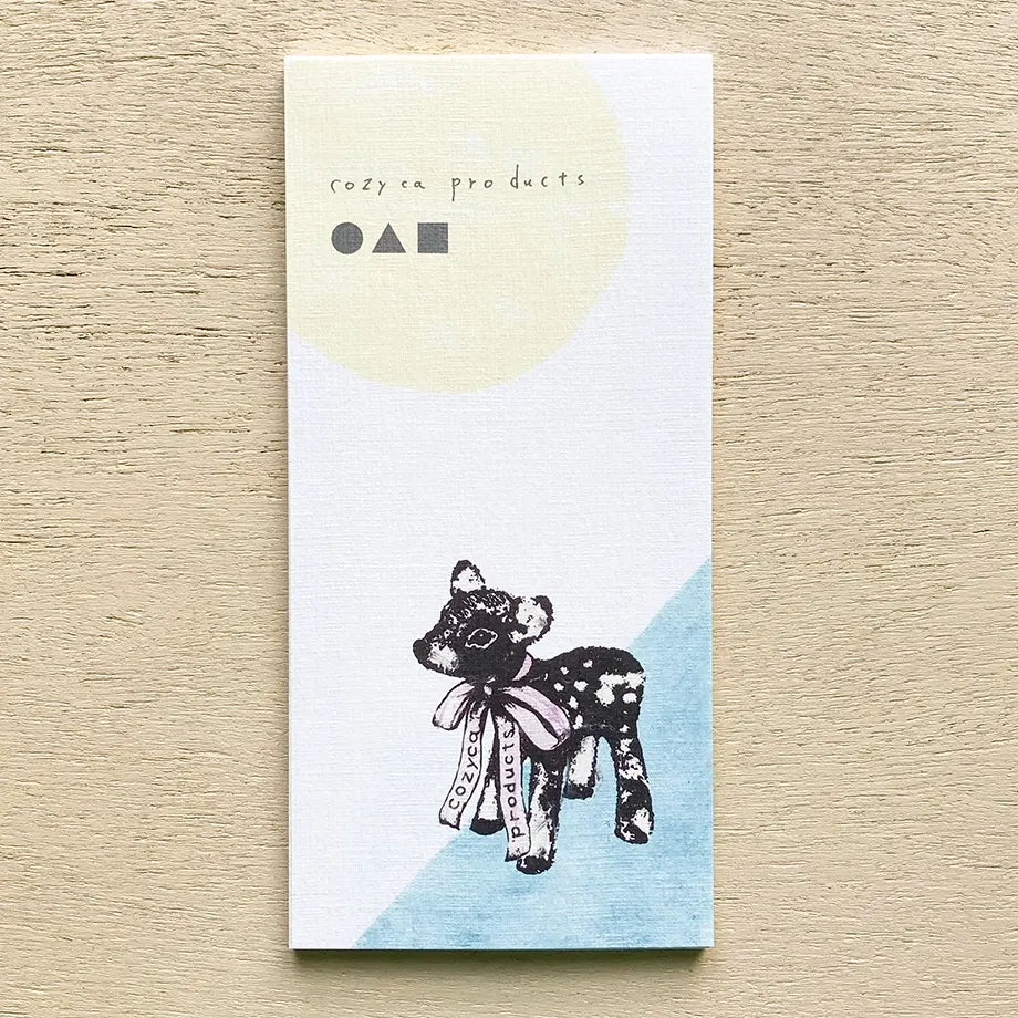 Fawn One-stroke Note Pad · Cozyca