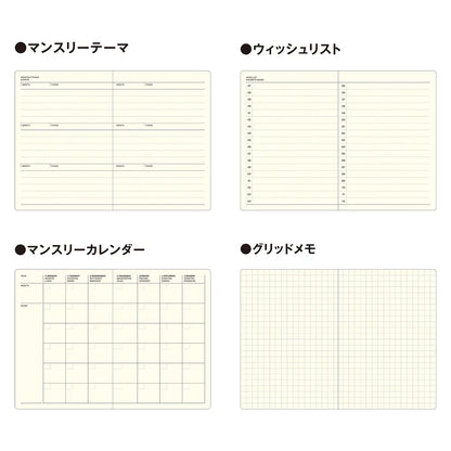 Pocket Log Diary B7 · Laconic