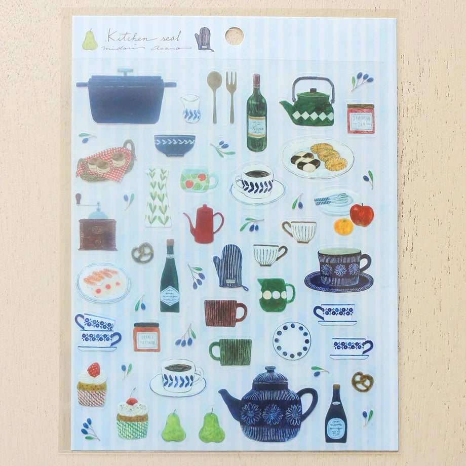 Kitchen / Midori Asano Stickers · Cozyca