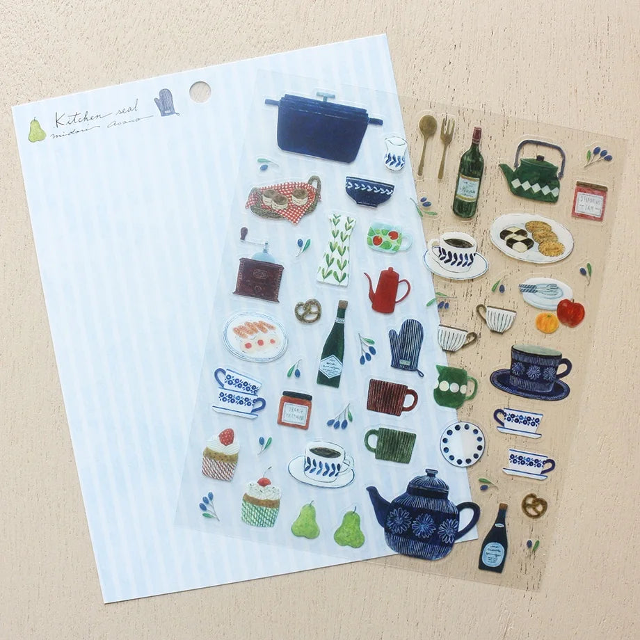 Kitchen / Midori Asano Stickers · Cozyca