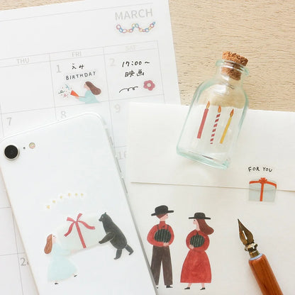 Birthday Necktie Stickers · Cozyca