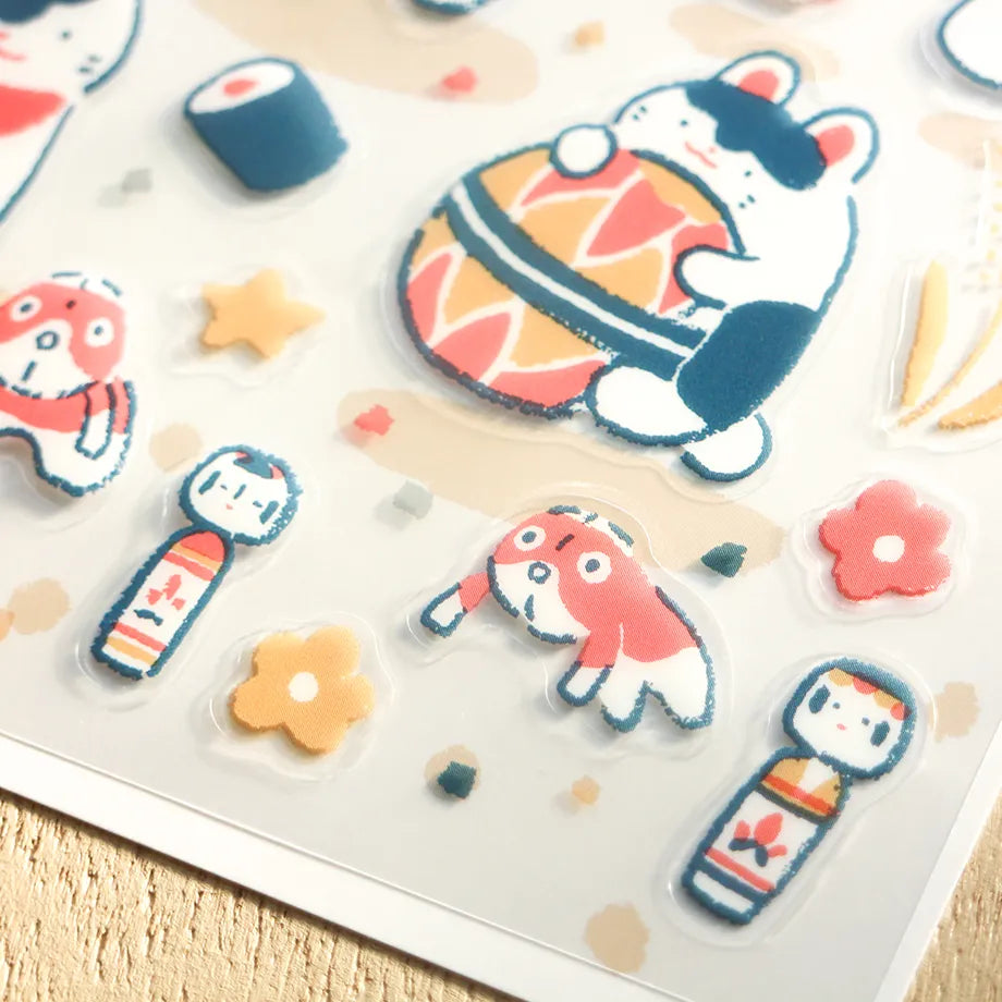 Hariko Masao Takahata Stickers · Cozyca