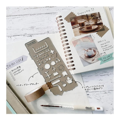Ribbon Mastemplate Tape Cutter & Stencil · Kutsuwa
