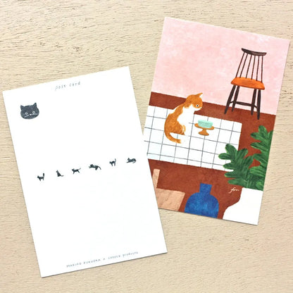 Meow Postcard Set | Mariko Fukuoka · Cozyca