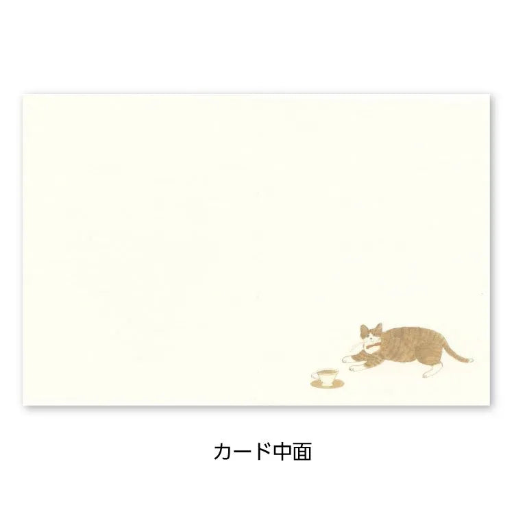 Flower Bouquet Thank You Mini Card · Tobimatsu Shoichiro