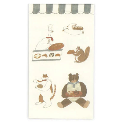 Queue at a Popular Bakery Envelope Set · Tobimatsu Shoichiro