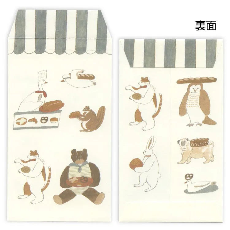 Queue at a Popular Bakery Envelope Set · Tobimatsu Shoichiro