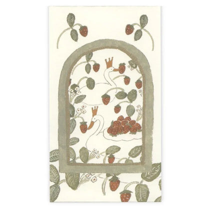 Swan and Strawberry Envelope Set · Tobimatsu Shoichiro