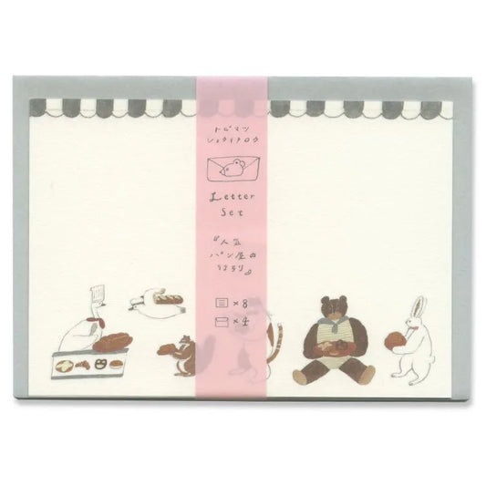 Queue at a Popular Bakery Letter Set · Tobimatsu Shoichiro