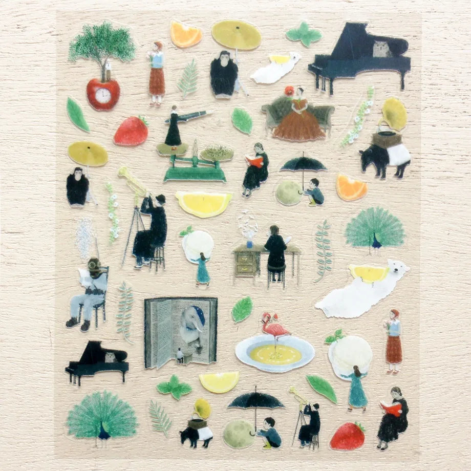 Protaginists II / Akira Kusaka Stickers · Cozyca