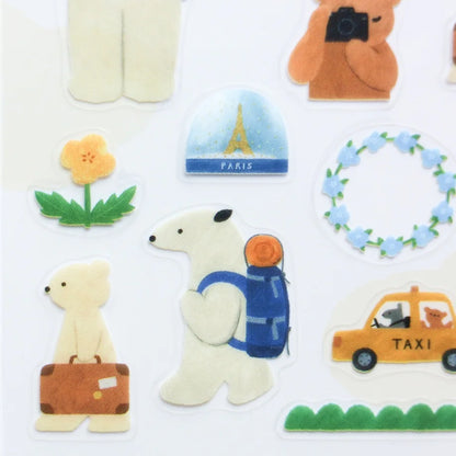 Let's Go on a Trip! / Mariko Fukuoka Stickers · Cozyca