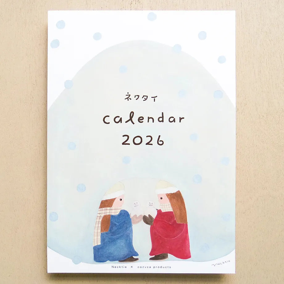 Necktie 2026 Calendar · Cozyca